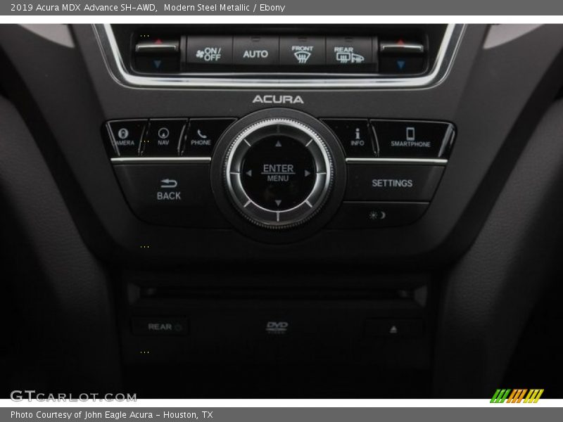 Modern Steel Metallic / Ebony 2019 Acura MDX Advance SH-AWD