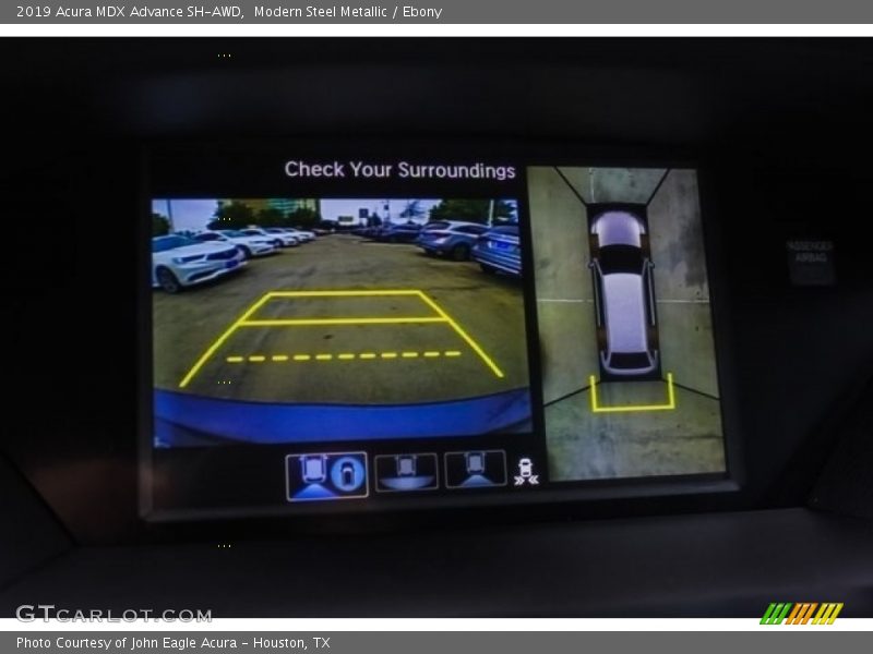 Modern Steel Metallic / Ebony 2019 Acura MDX Advance SH-AWD