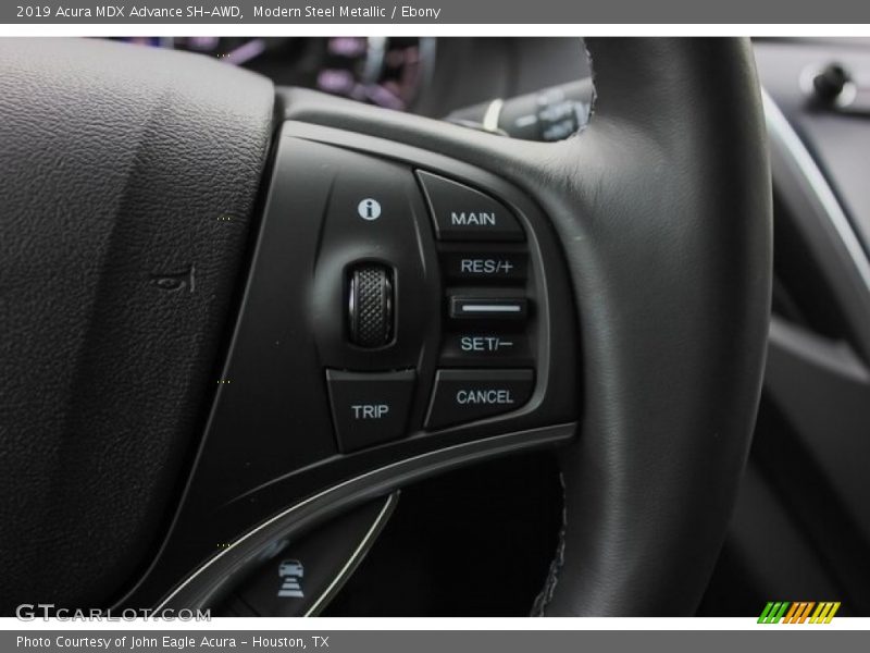 Modern Steel Metallic / Ebony 2019 Acura MDX Advance SH-AWD