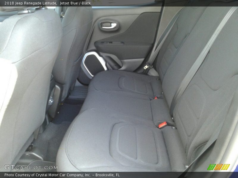 Jetset Blue / Black 2018 Jeep Renegade Latitude