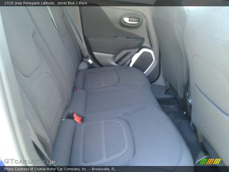 Jetset Blue / Black 2018 Jeep Renegade Latitude