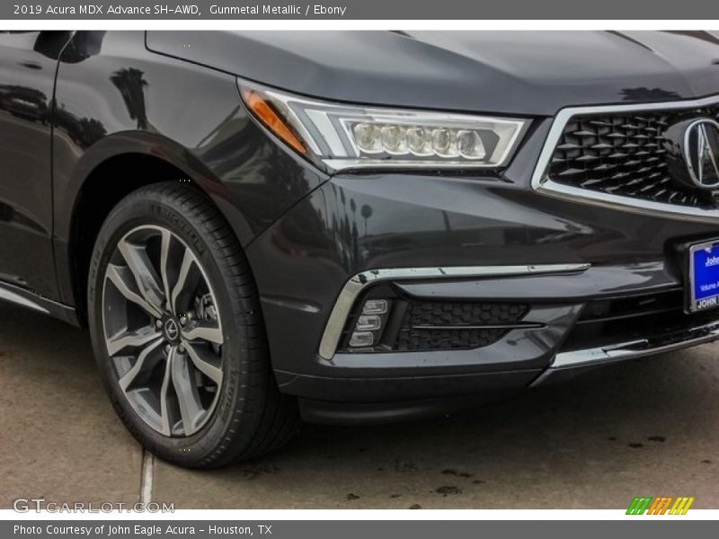Gunmetal Metallic / Ebony 2019 Acura MDX Advance SH-AWD