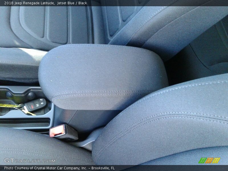 Jetset Blue / Black 2018 Jeep Renegade Latitude