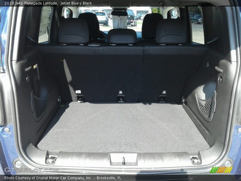 Jetset Blue / Black 2018 Jeep Renegade Latitude