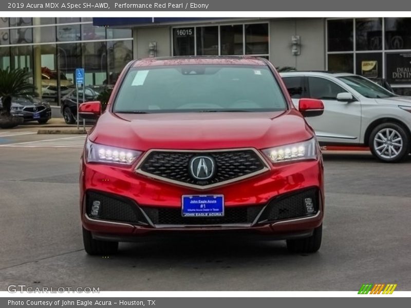 Performance Red Pearl / Ebony 2019 Acura MDX A Spec SH-AWD
