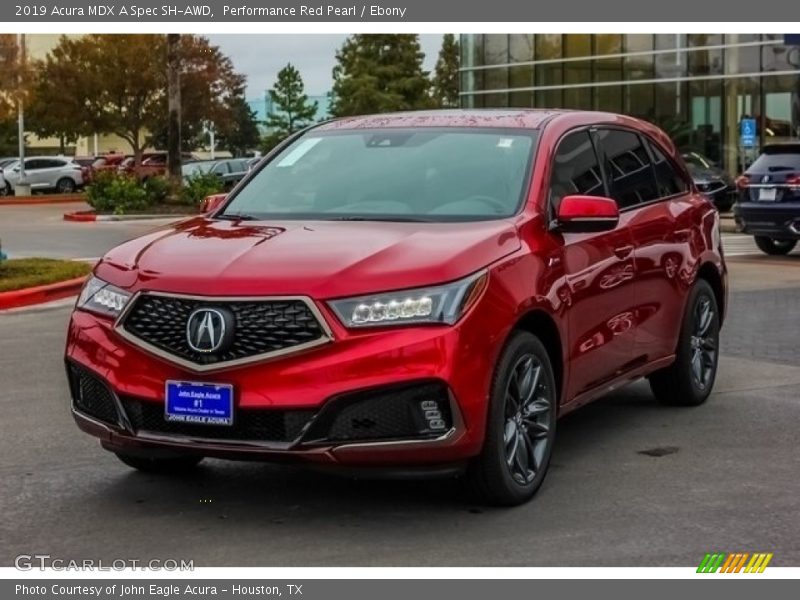 Performance Red Pearl / Ebony 2019 Acura MDX A Spec SH-AWD
