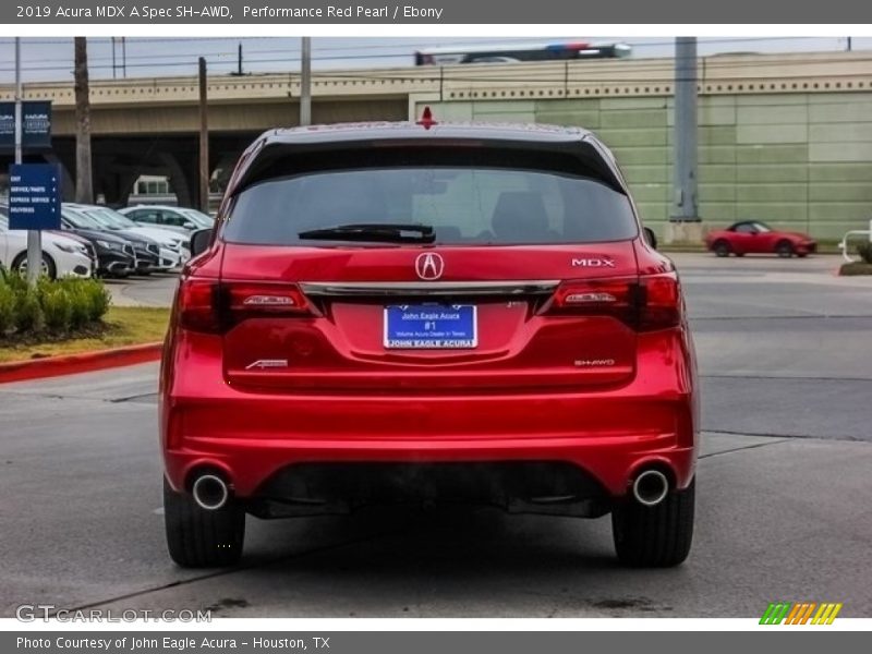 Performance Red Pearl / Ebony 2019 Acura MDX A Spec SH-AWD
