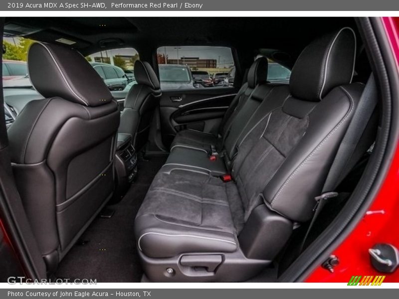 Rear Seat of 2019 MDX A Spec SH-AWD