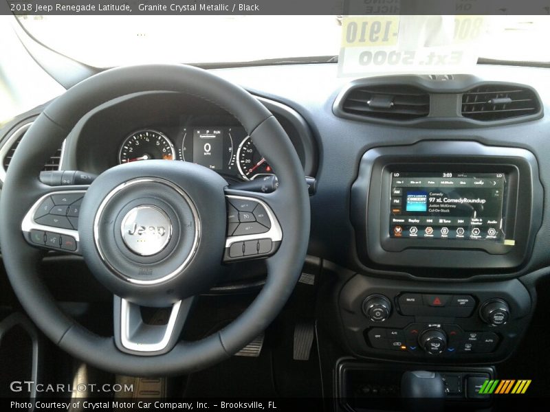 Granite Crystal Metallic / Black 2018 Jeep Renegade Latitude