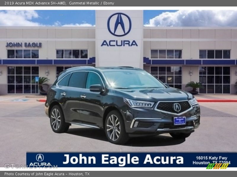 Gunmetal Metallic / Ebony 2019 Acura MDX Advance SH-AWD