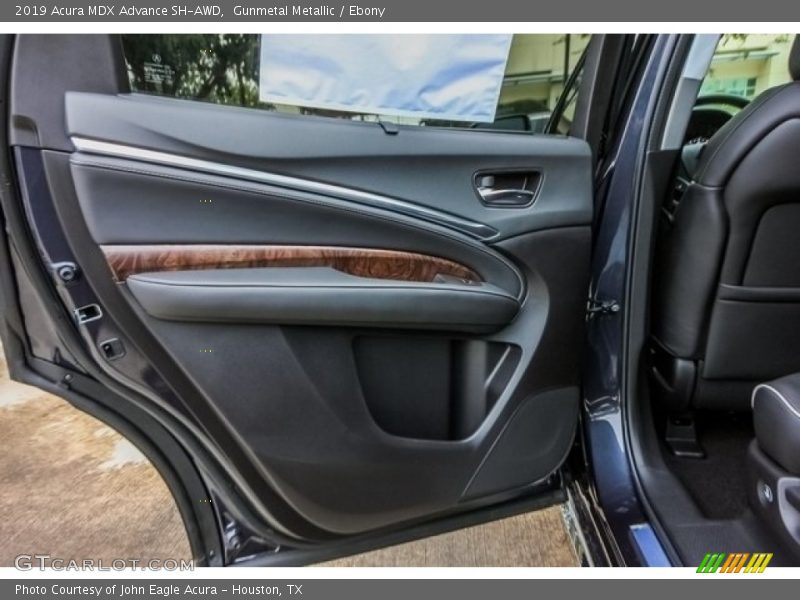 Gunmetal Metallic / Ebony 2019 Acura MDX Advance SH-AWD