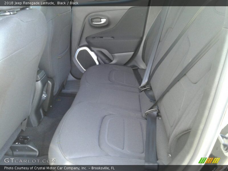Black / Black 2018 Jeep Renegade Latitude