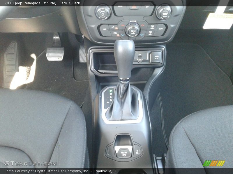 Black / Black 2018 Jeep Renegade Latitude