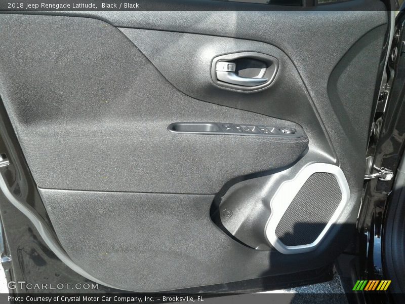 Black / Black 2018 Jeep Renegade Latitude
