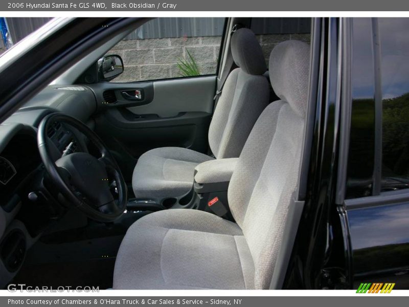 Black Obsidian / Gray 2006 Hyundai Santa Fe GLS 4WD