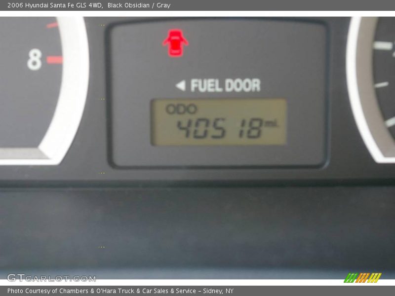 Black Obsidian / Gray 2006 Hyundai Santa Fe GLS 4WD