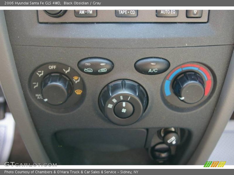 Black Obsidian / Gray 2006 Hyundai Santa Fe GLS 4WD