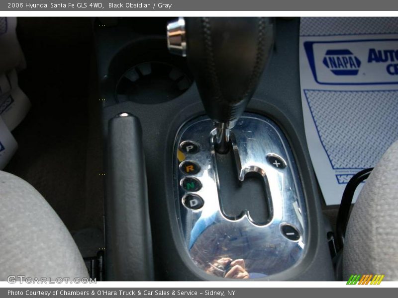 Black Obsidian / Gray 2006 Hyundai Santa Fe GLS 4WD