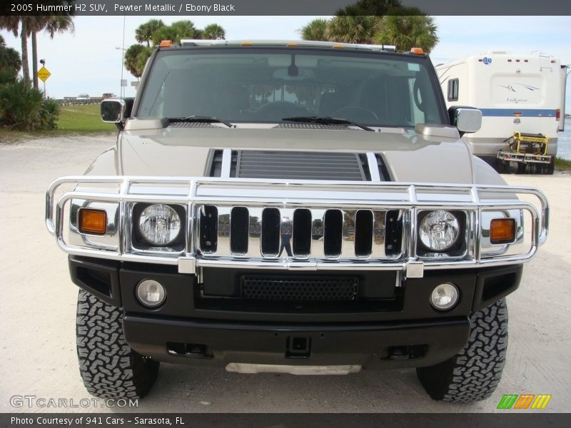 Pewter Metallic / Ebony Black 2005 Hummer H2 SUV