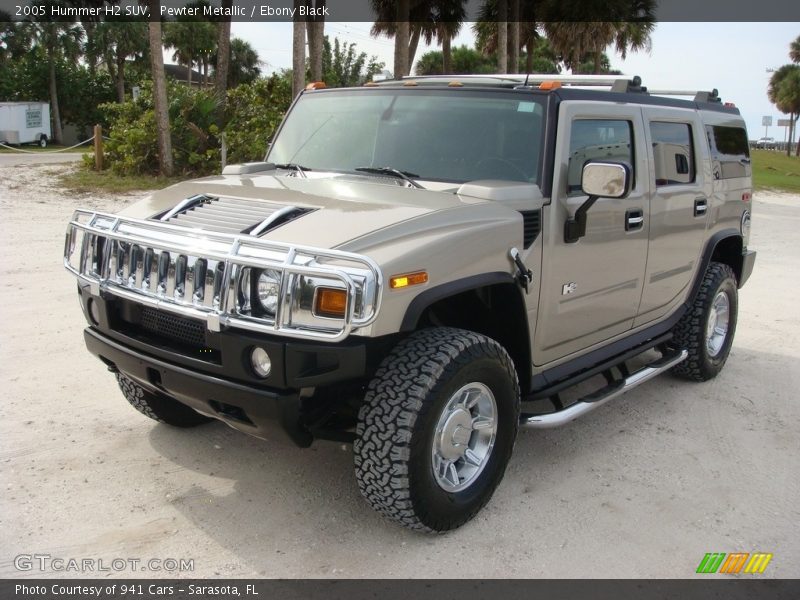 Pewter Metallic / Ebony Black 2005 Hummer H2 SUV