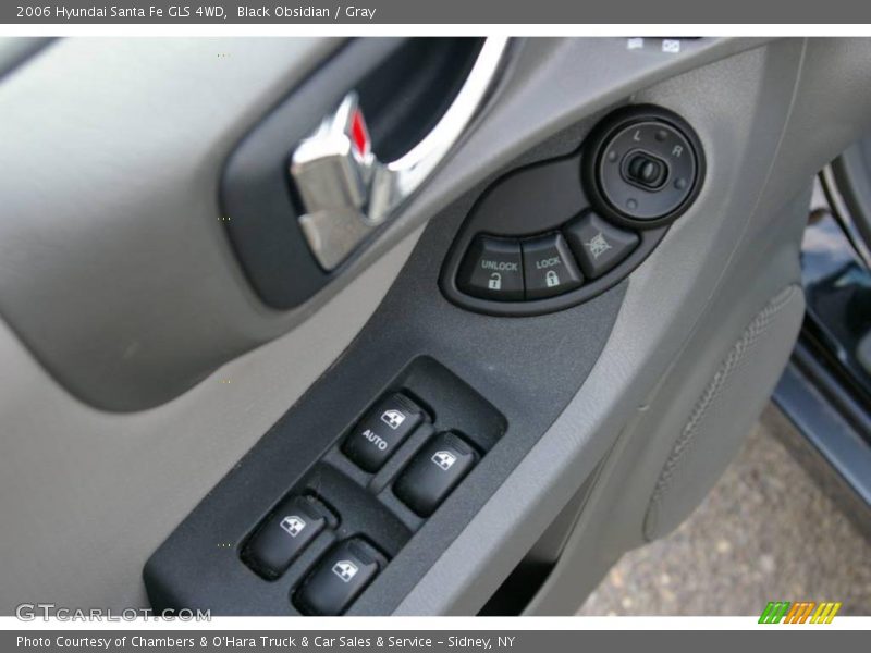 Black Obsidian / Gray 2006 Hyundai Santa Fe GLS 4WD