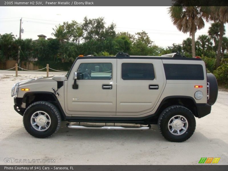 Pewter Metallic / Ebony Black 2005 Hummer H2 SUV