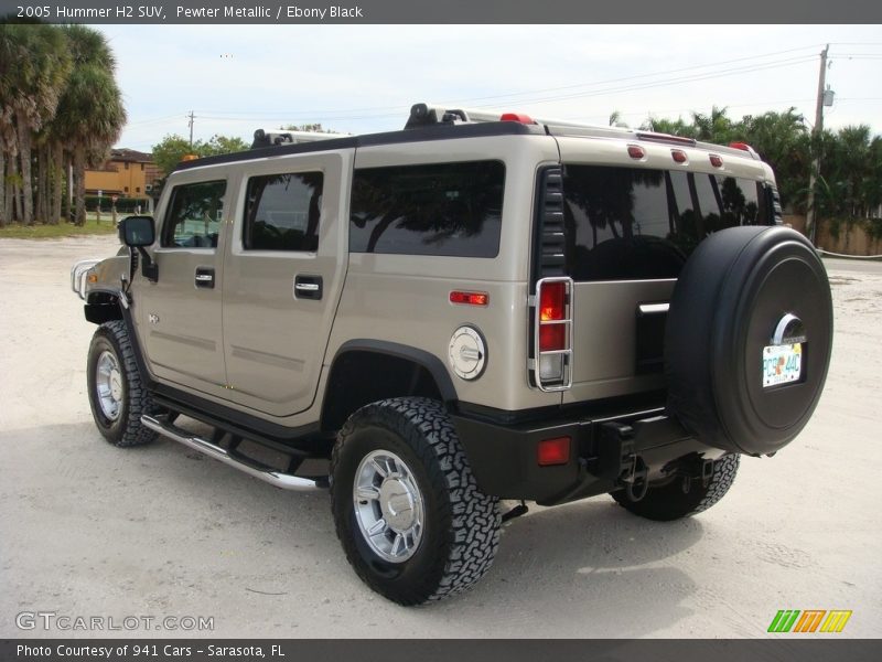 Pewter Metallic / Ebony Black 2005 Hummer H2 SUV