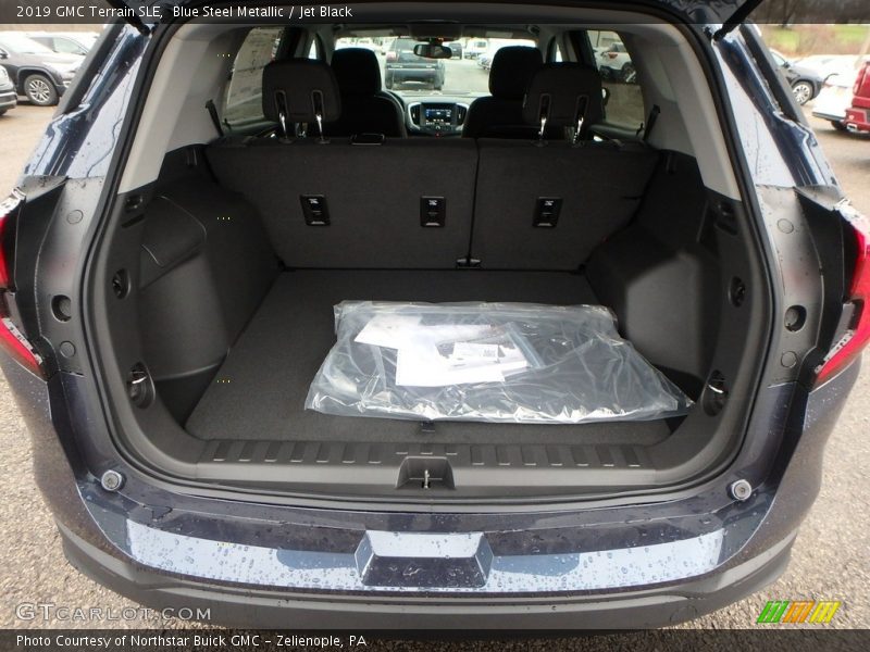 Blue Steel Metallic / Jet Black 2019 GMC Terrain SLE