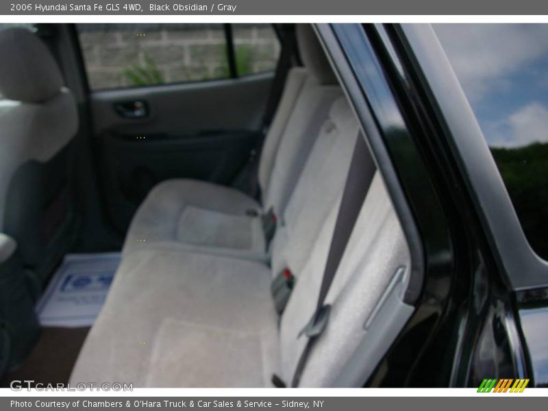 Black Obsidian / Gray 2006 Hyundai Santa Fe GLS 4WD