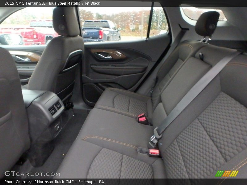 Blue Steel Metallic / Jet Black 2019 GMC Terrain SLE