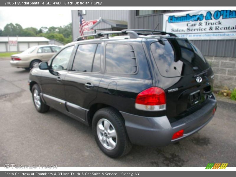 Black Obsidian / Gray 2006 Hyundai Santa Fe GLS 4WD