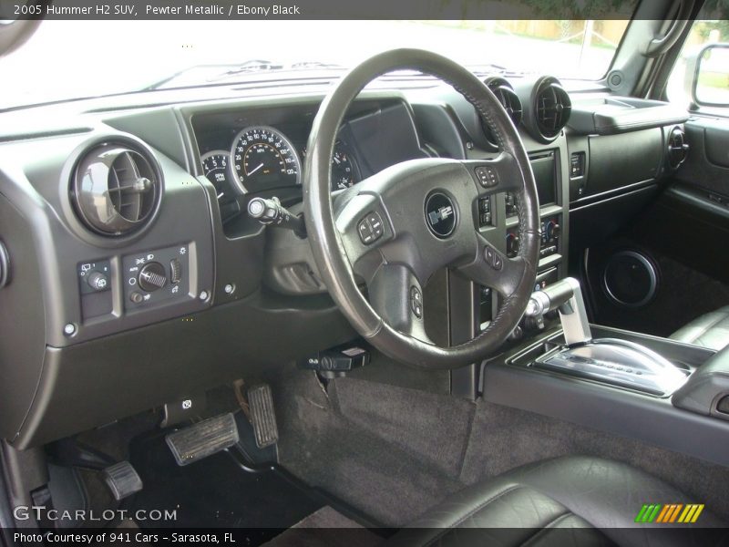 Pewter Metallic / Ebony Black 2005 Hummer H2 SUV