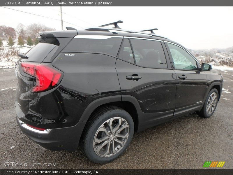 Ebony Twilight Metallic / Jet Black 2019 GMC Terrain SLT AWD