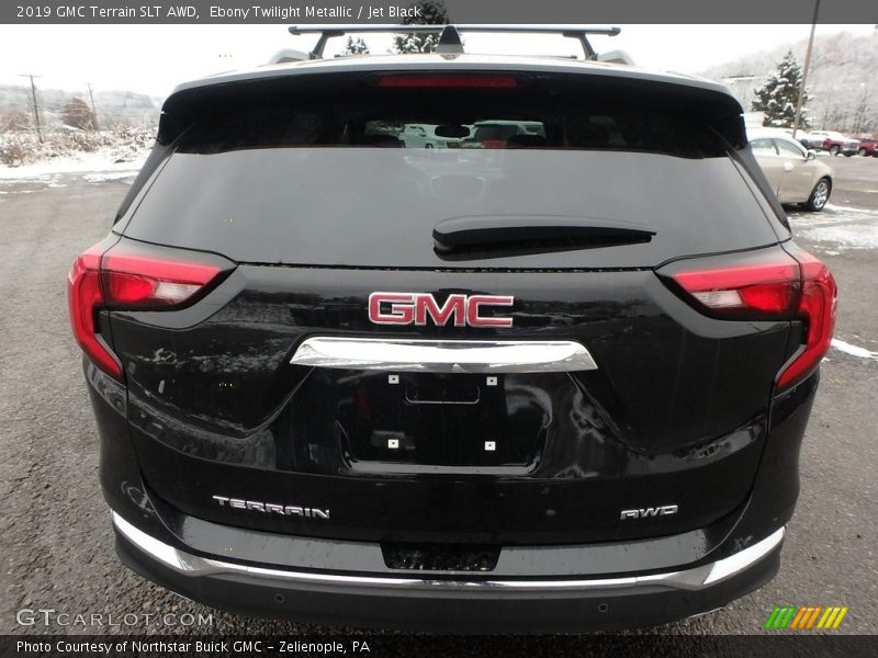 Ebony Twilight Metallic / Jet Black 2019 GMC Terrain SLT AWD