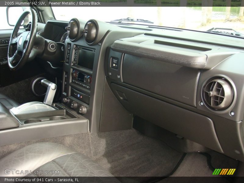 Pewter Metallic / Ebony Black 2005 Hummer H2 SUV