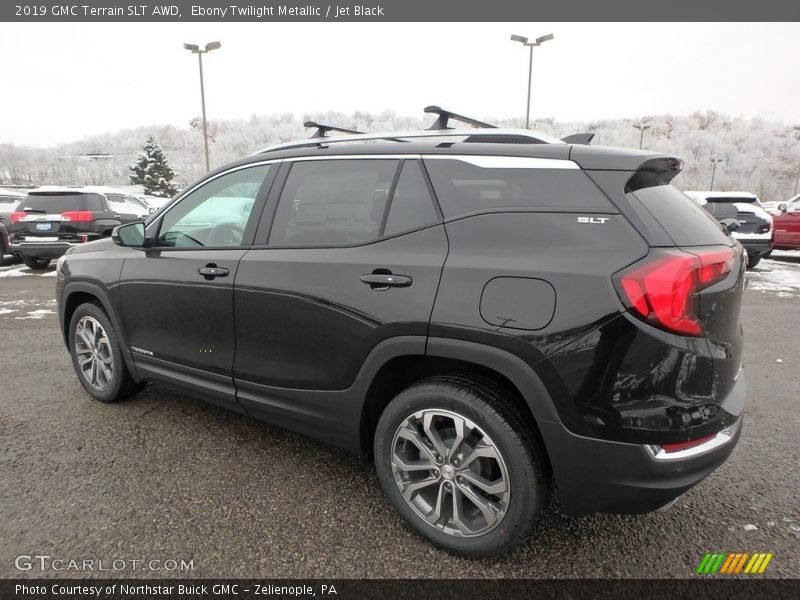 Ebony Twilight Metallic / Jet Black 2019 GMC Terrain SLT AWD