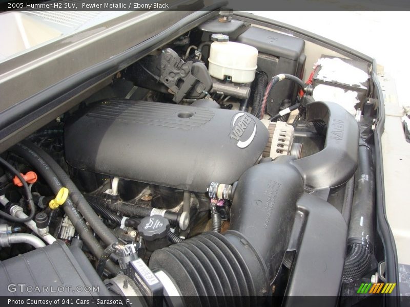 Pewter Metallic / Ebony Black 2005 Hummer H2 SUV