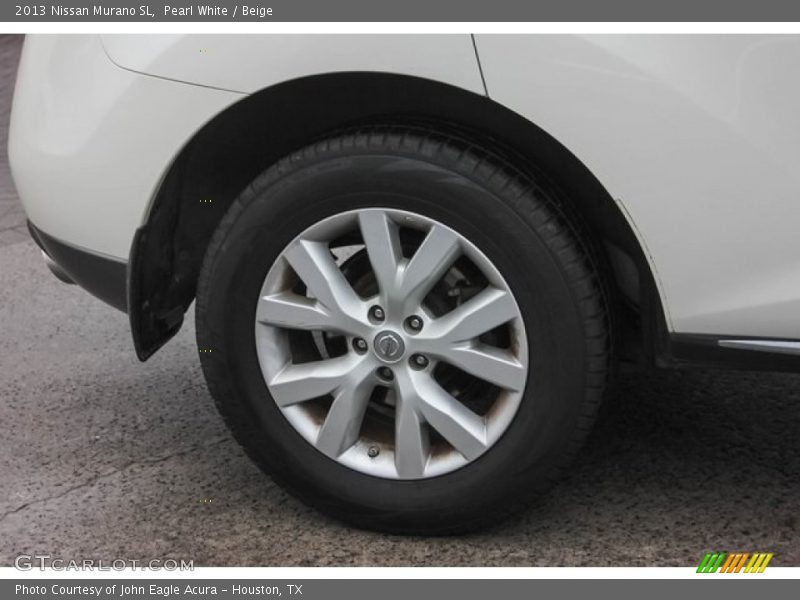 Pearl White / Beige 2013 Nissan Murano SL
