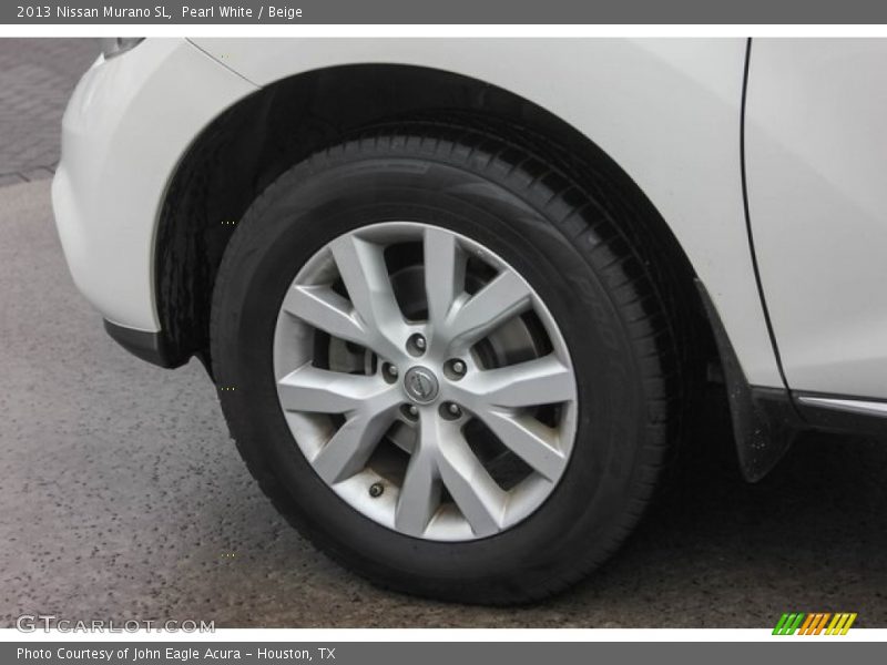 Pearl White / Beige 2013 Nissan Murano SL