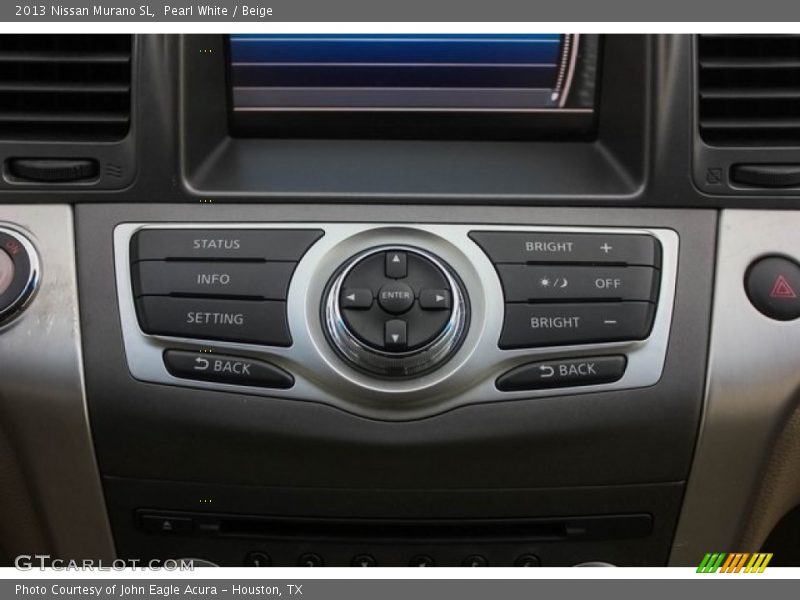 Pearl White / Beige 2013 Nissan Murano SL