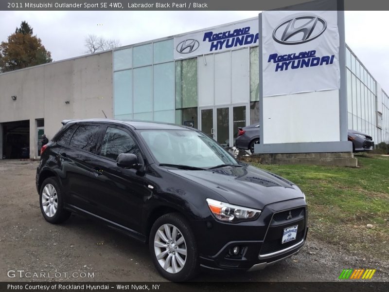 Labrador Black Pearl / Black 2011 Mitsubishi Outlander Sport SE 4WD