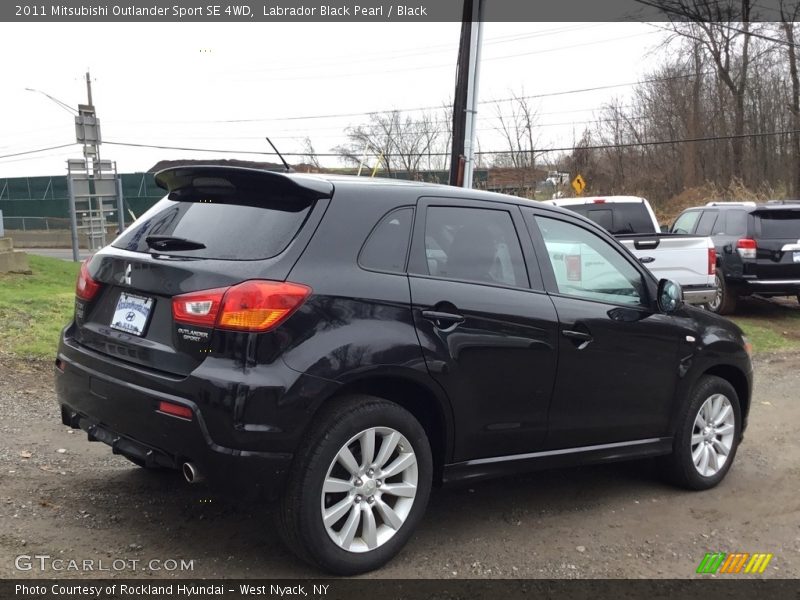 Labrador Black Pearl / Black 2011 Mitsubishi Outlander Sport SE 4WD