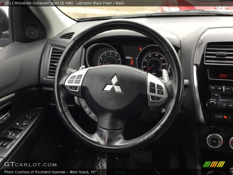 Labrador Black Pearl / Black 2011 Mitsubishi Outlander Sport SE 4WD