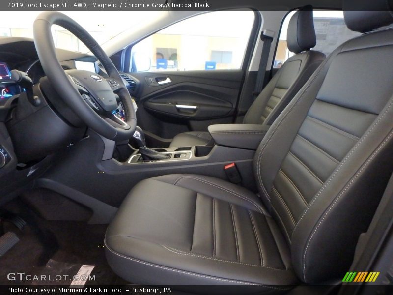 Magnetic / Chromite Gray/Charcoal Black 2019 Ford Escape SEL 4WD