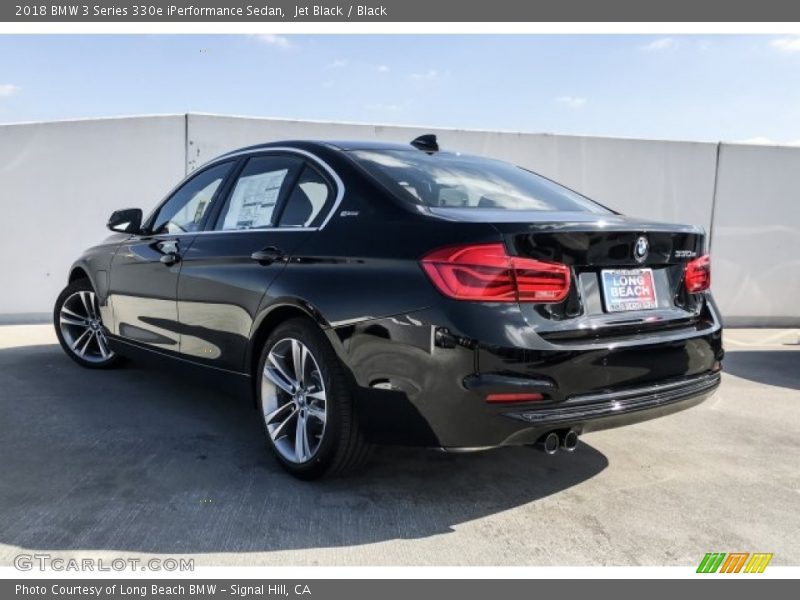 Jet Black / Black 2018 BMW 3 Series 330e iPerformance Sedan