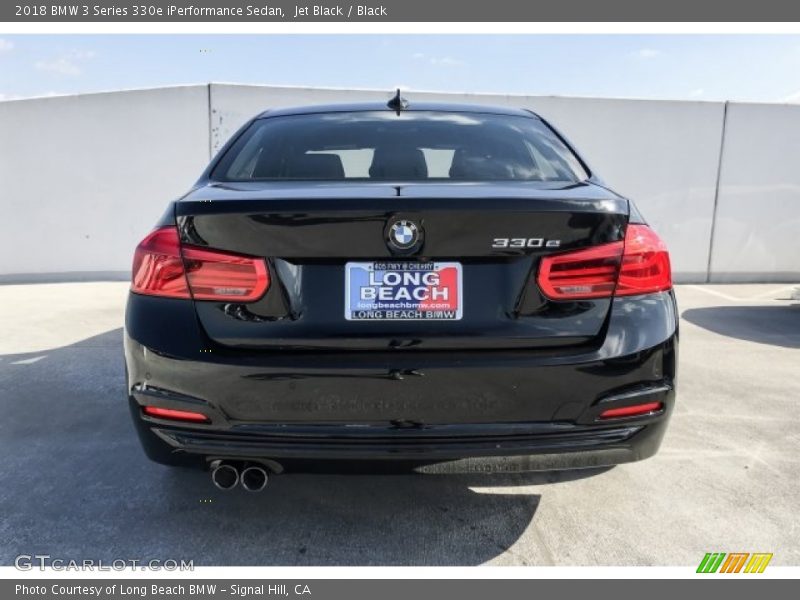 Jet Black / Black 2018 BMW 3 Series 330e iPerformance Sedan