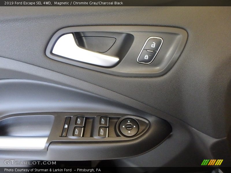 Magnetic / Chromite Gray/Charcoal Black 2019 Ford Escape SEL 4WD