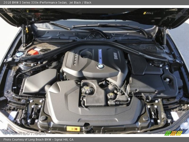 Jet Black / Black 2018 BMW 3 Series 330e iPerformance Sedan