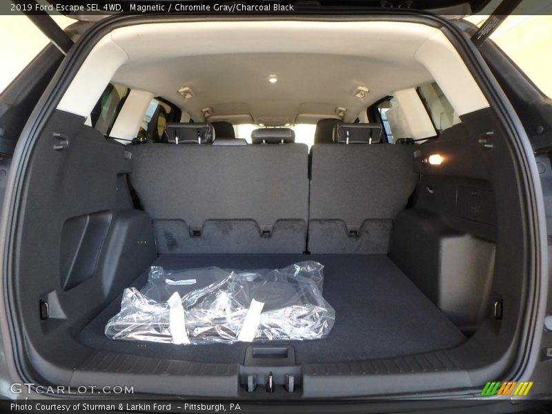 Magnetic / Chromite Gray/Charcoal Black 2019 Ford Escape SEL 4WD