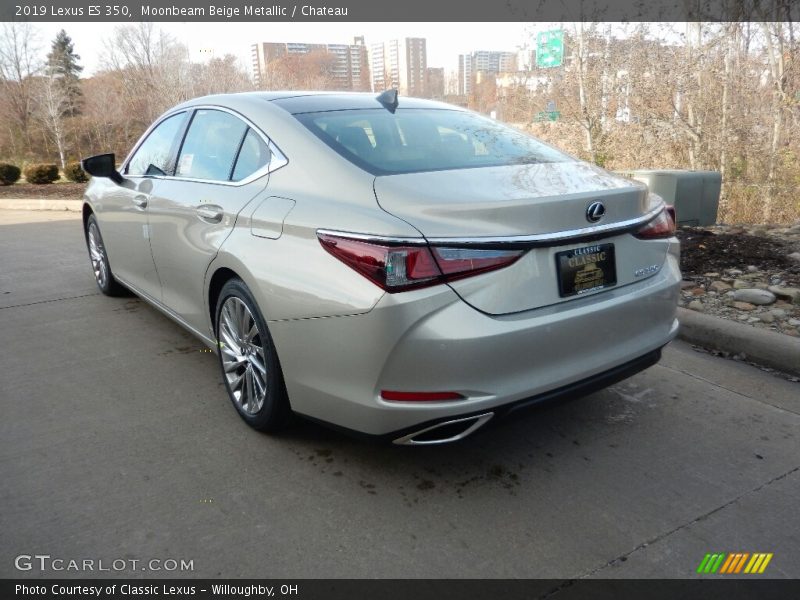 Moonbeam Beige Metallic / Chateau 2019 Lexus ES 350